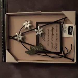 NEW WALL PLAQUE DECOR FRAME, ART INSPIRATIONAL